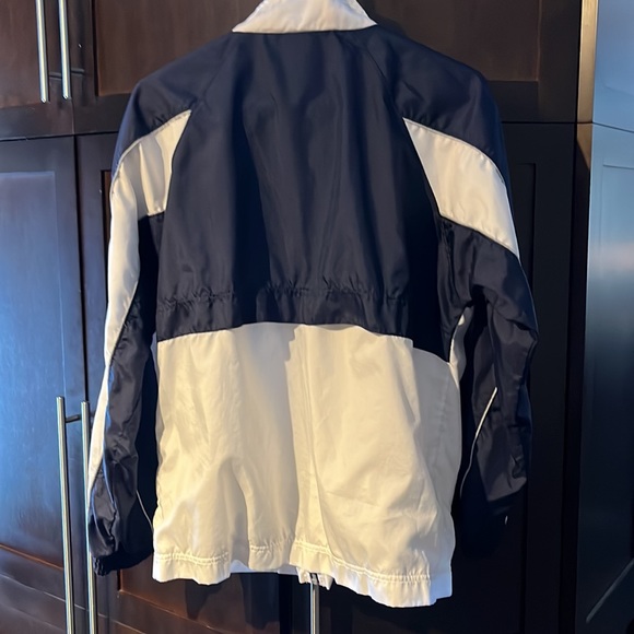 Mario’s Windbreaker Blue and White In great condition Size Medium - Picture 3 of 3